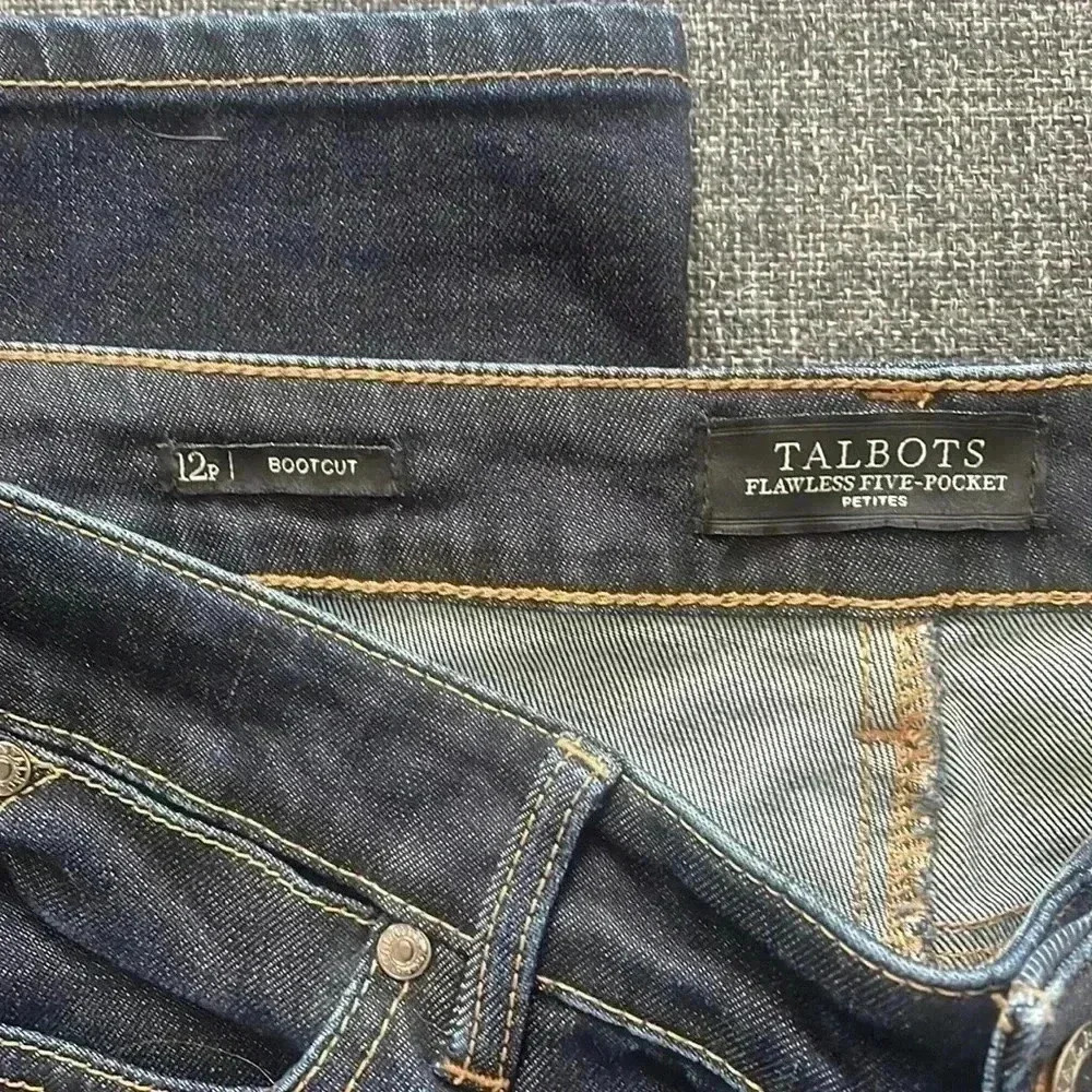 Never Worn 12p Bootcut Talbots Flawless Five Pocket - Picture 3 of 5